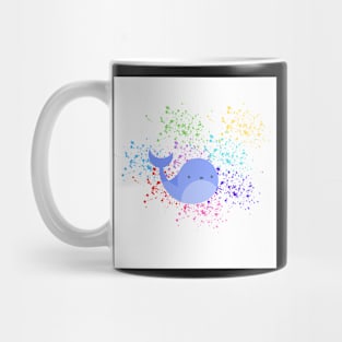 Cutie blue whale Mug